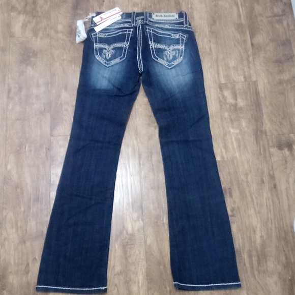 Rock Revival Women's 28 Ehasy Boot AMY Bejeweled Embroidered NWT - Picture 4 of 12